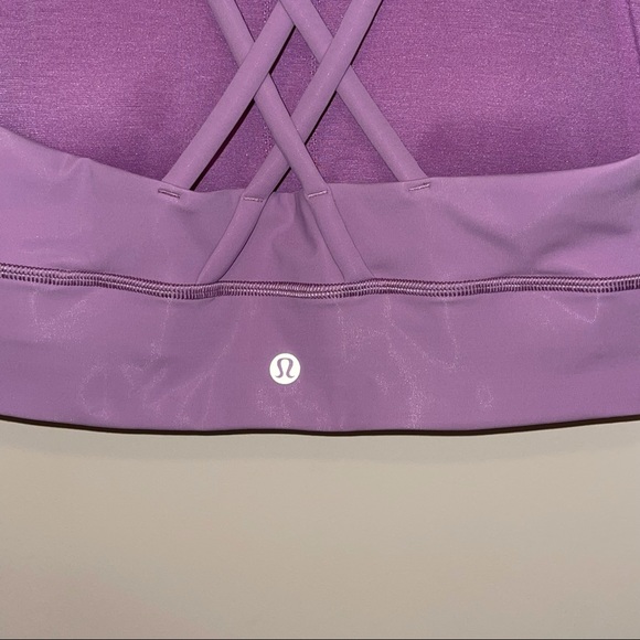 Lululemon Jubilee High-Neck Longline Tough Medium Support Energy Sports Bra| 10 - Picture 5 of 7